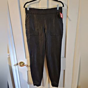 Spanx Leather Joggers